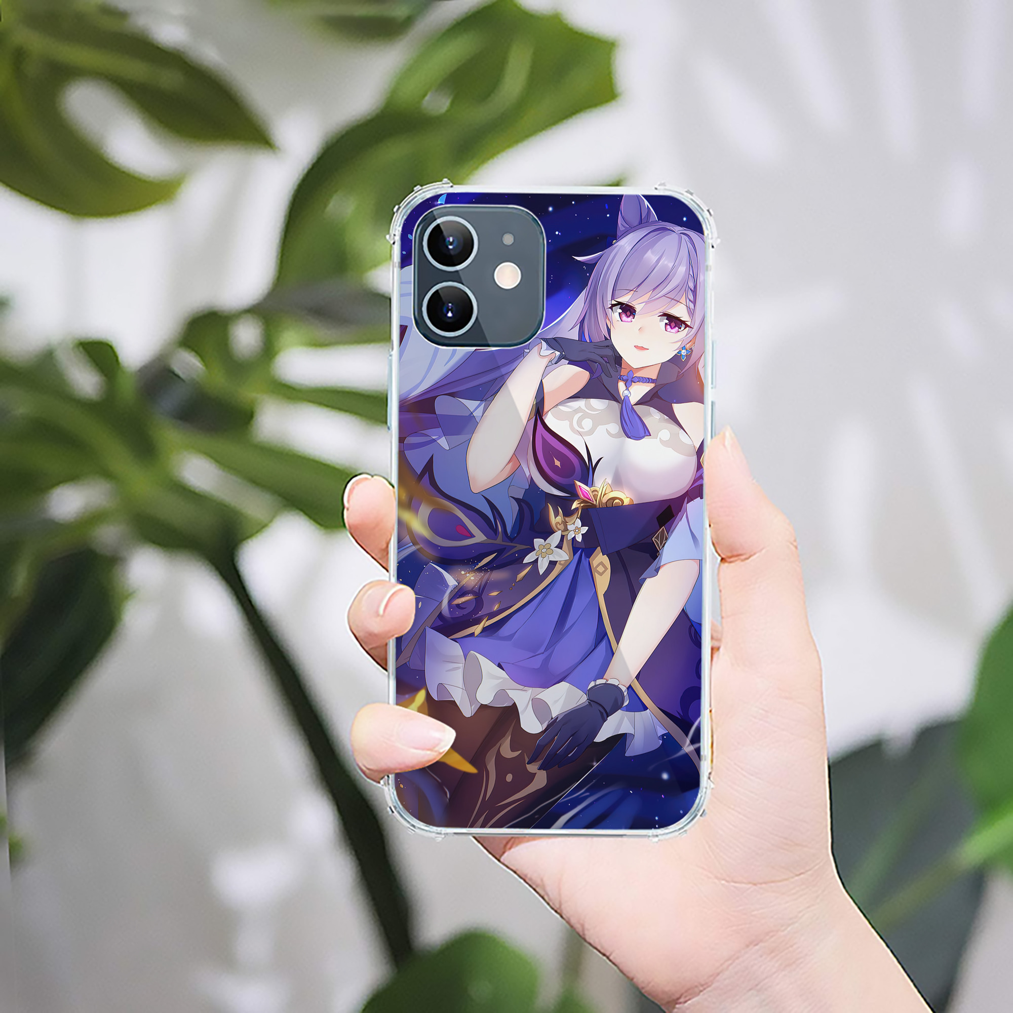 げんし神 genshin 【iPhone 12シリーズ対応】透明スマホケース（クリアソフトケース）